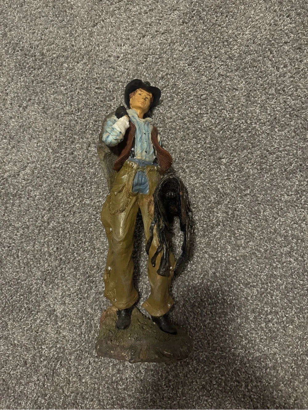 Rustic Cowboy vintage figure